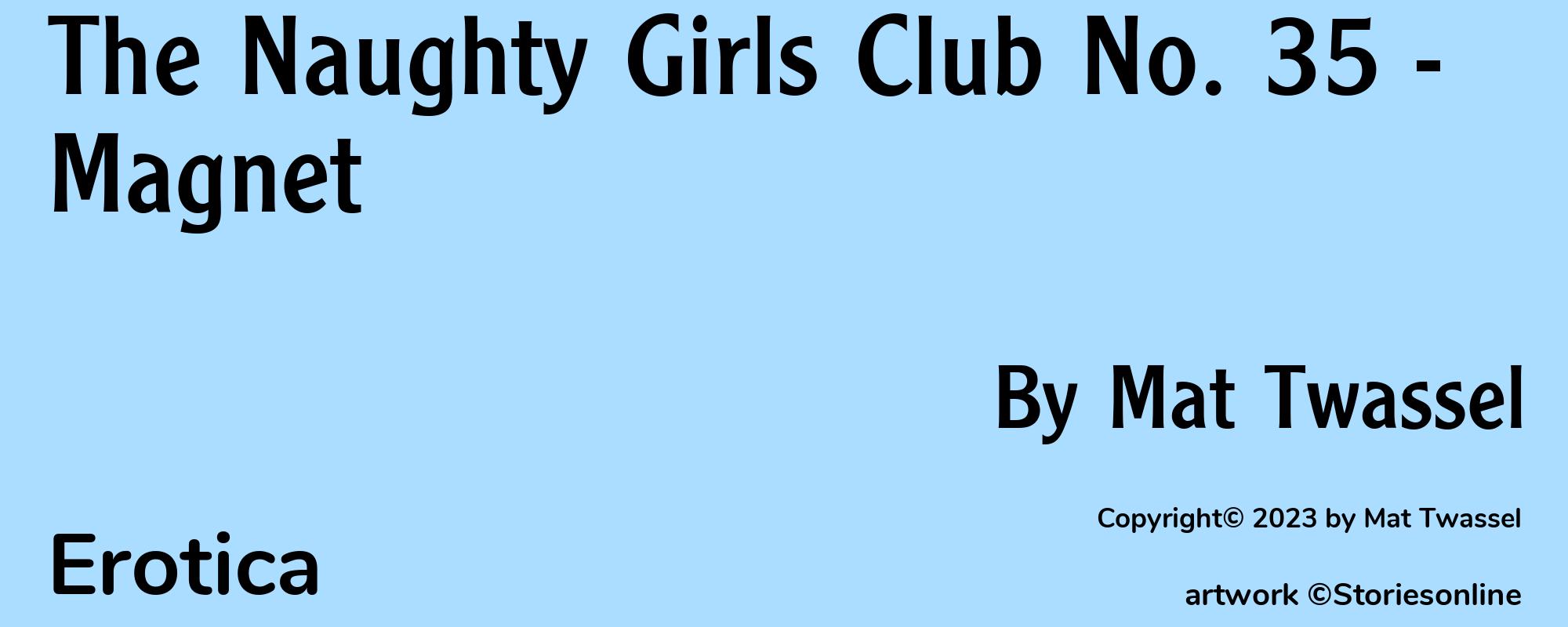 The Naughty Girls Club No. 35 - Magnet - Cover