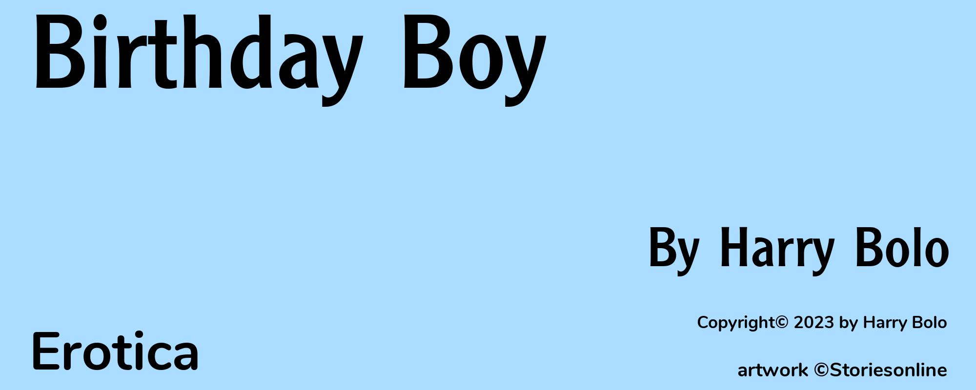 Birthday Boy - Cover