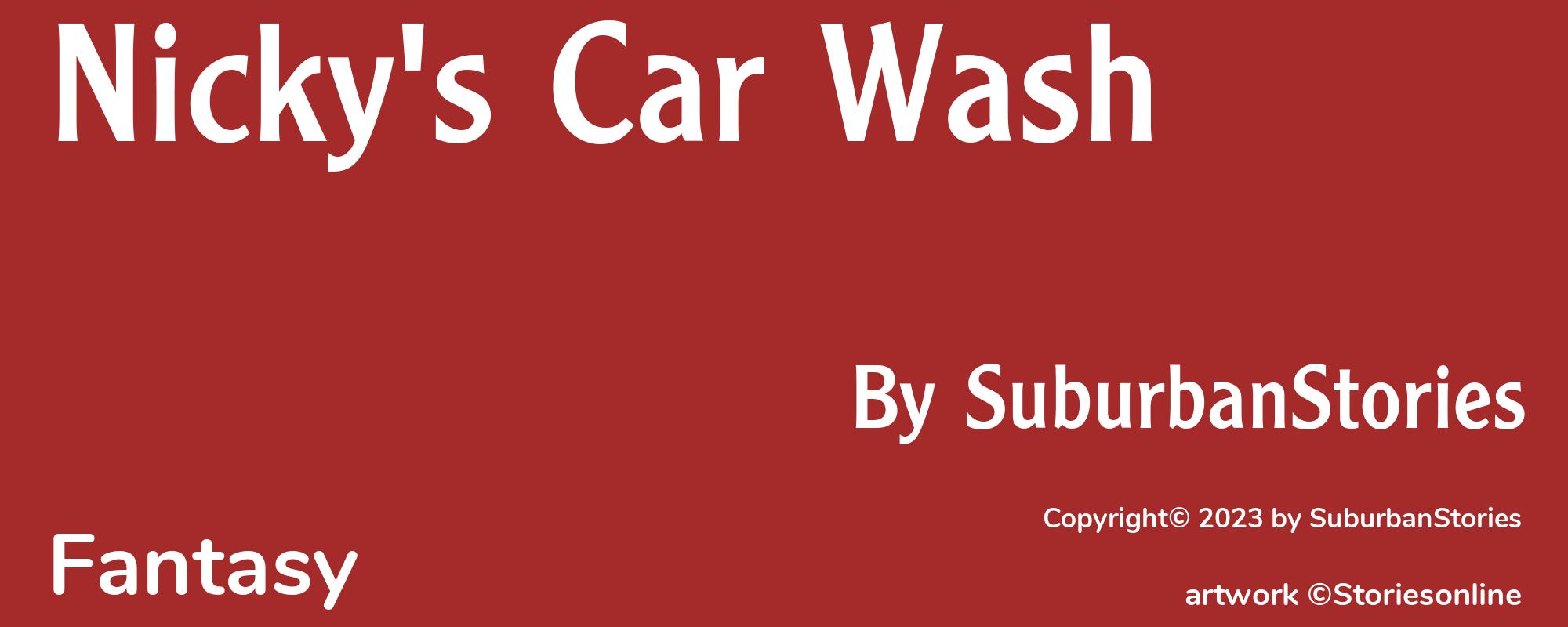 Nicky's Car Wash - Cover
