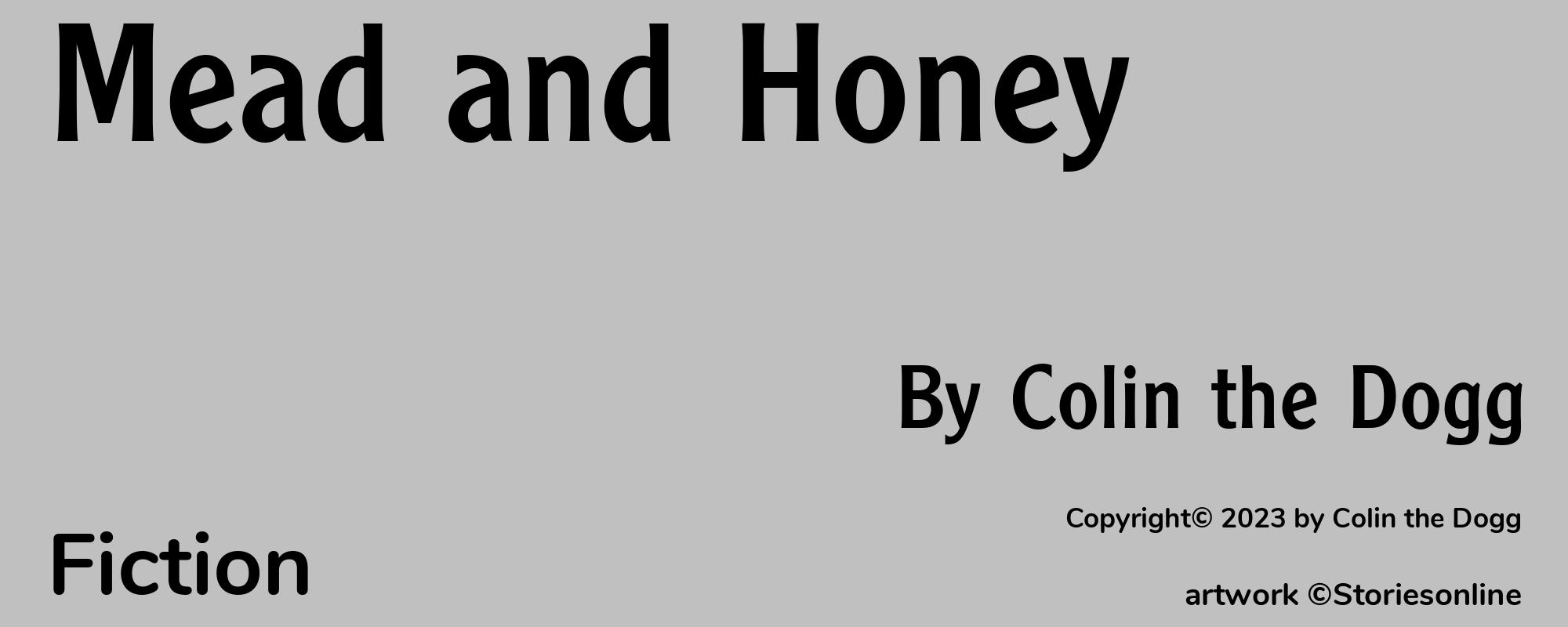 Mead and Honey - Cover