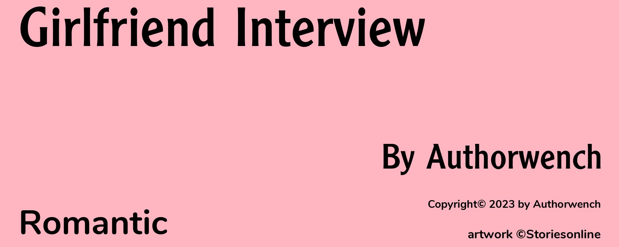 Girlfriend Interview - Cover