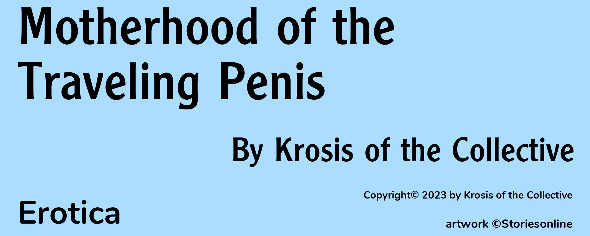 Motherhood of the Traveling Penis - Cover