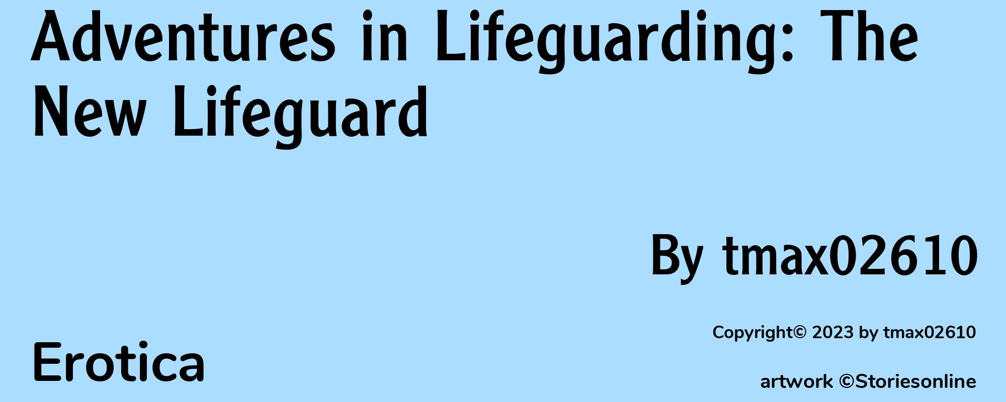 Adventures in Lifeguarding: The New Lifeguard - Cover