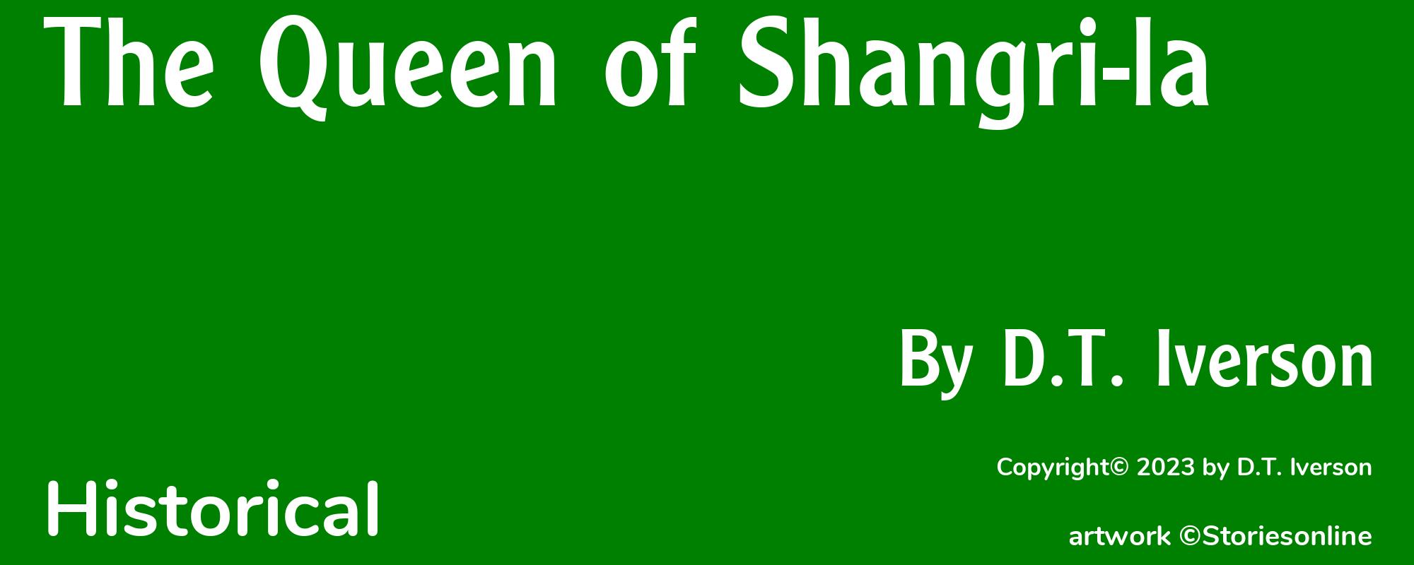 The Queen of Shangri-la - Cover