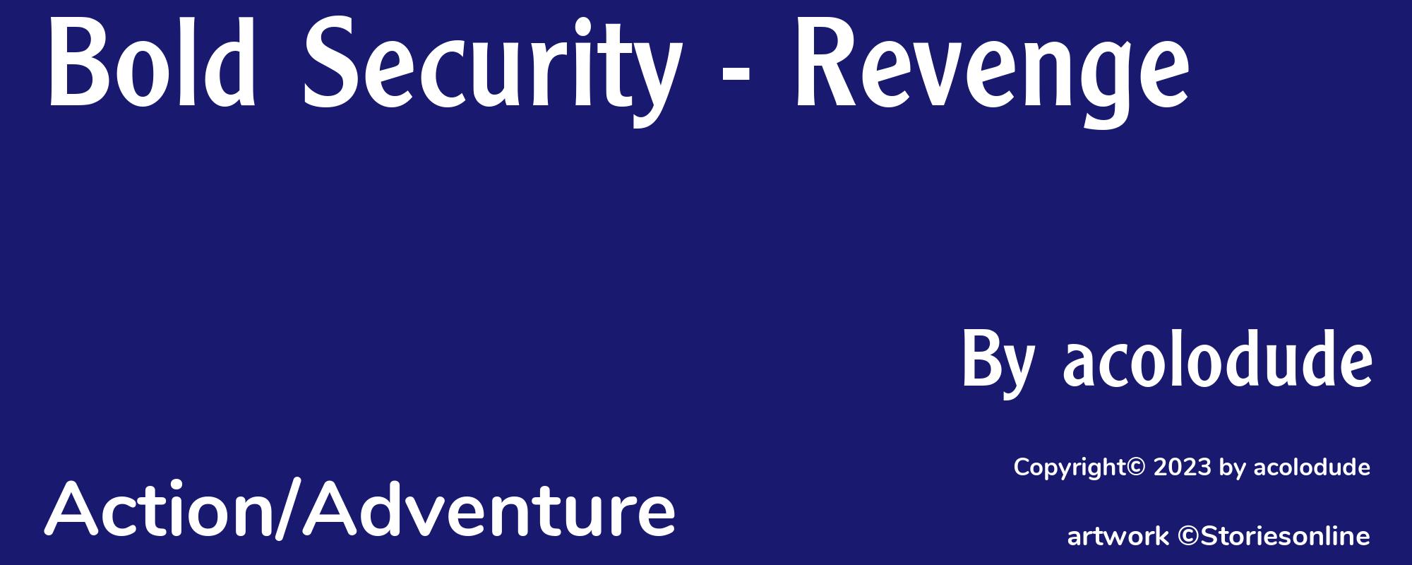 Bold Security - Revenge - Cover