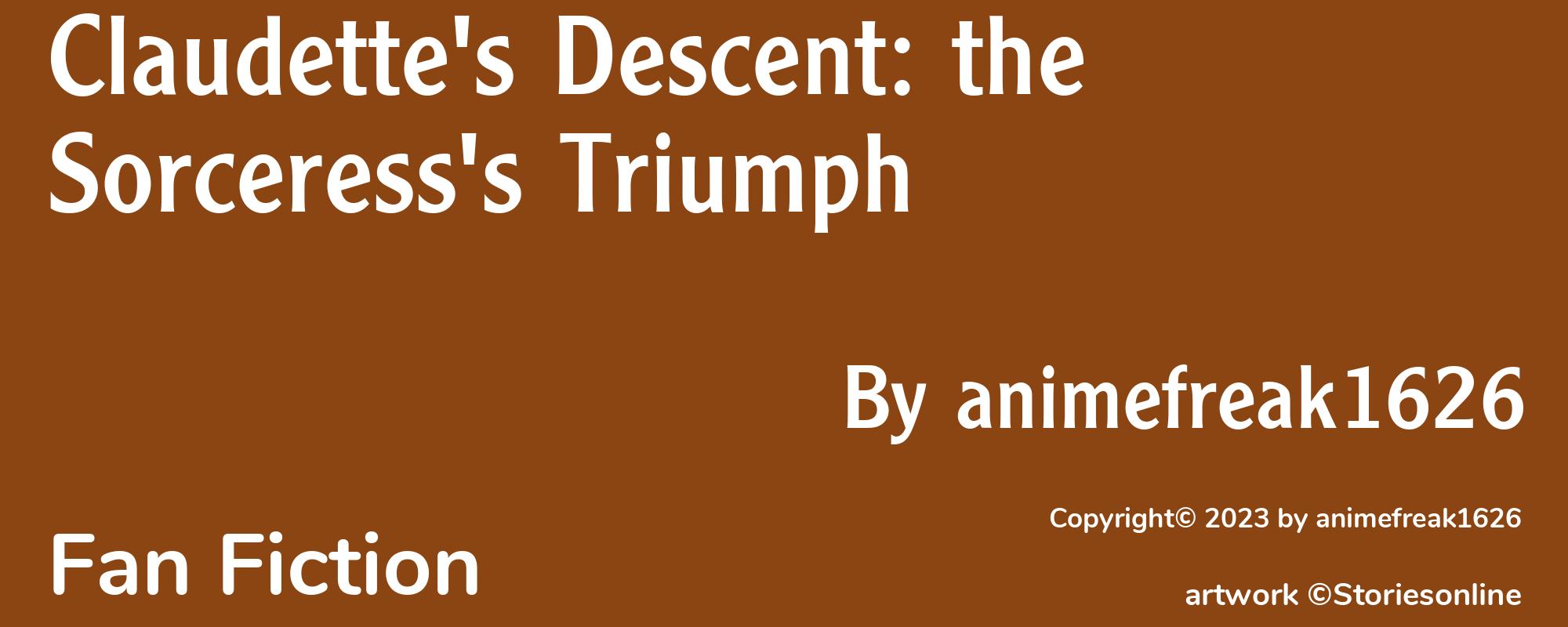 Claudette's Descent: the Sorceress's Triumph - Cover