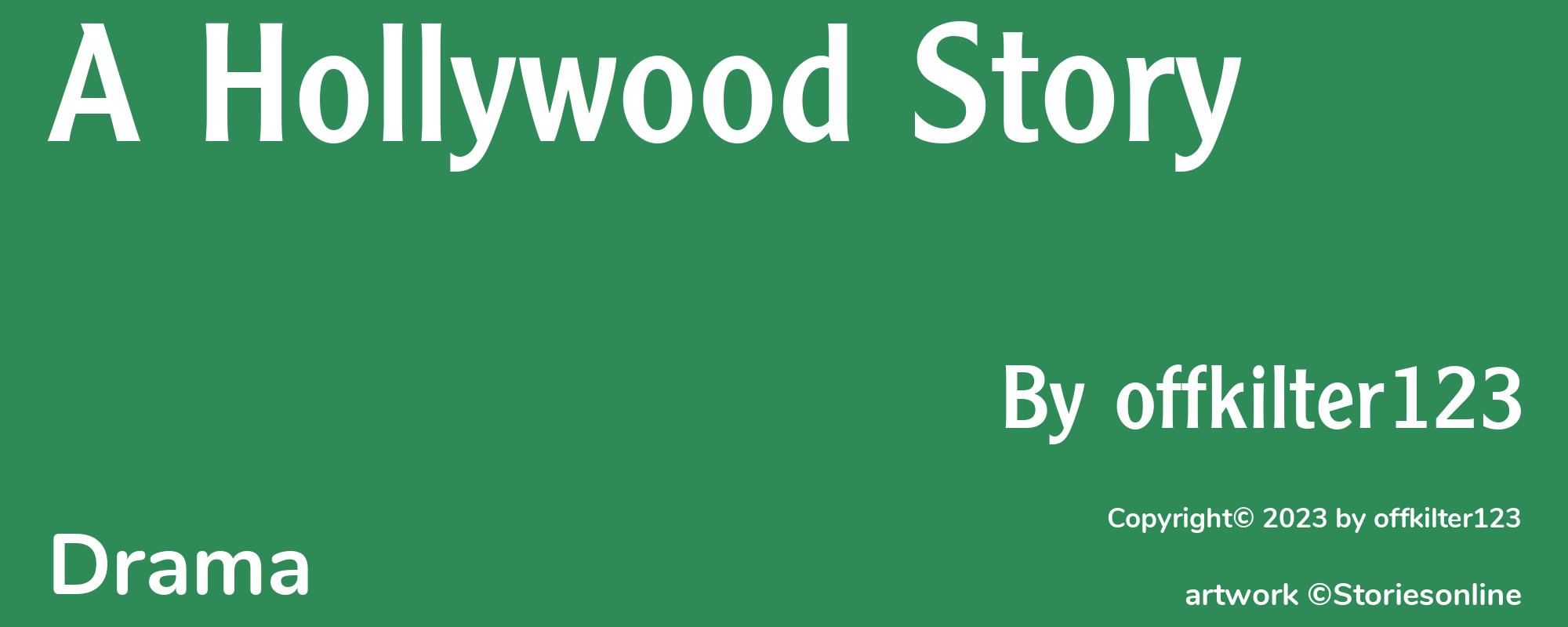 A Hollywood Story - Cover