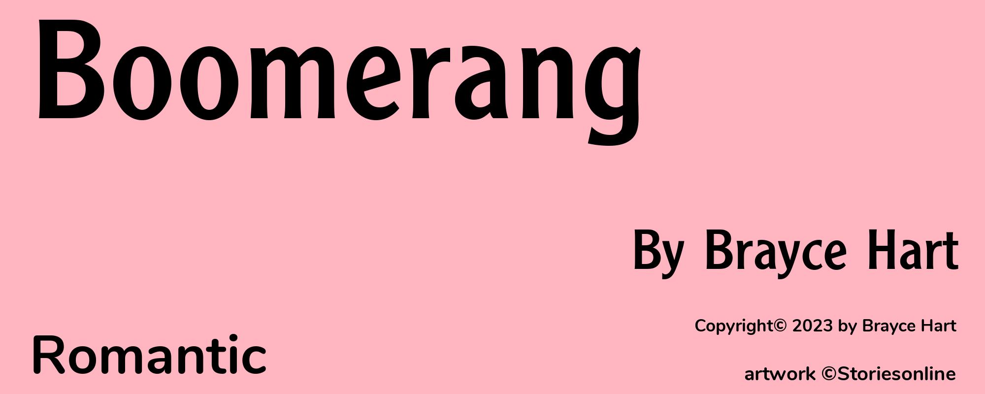 Boomerang - Cover