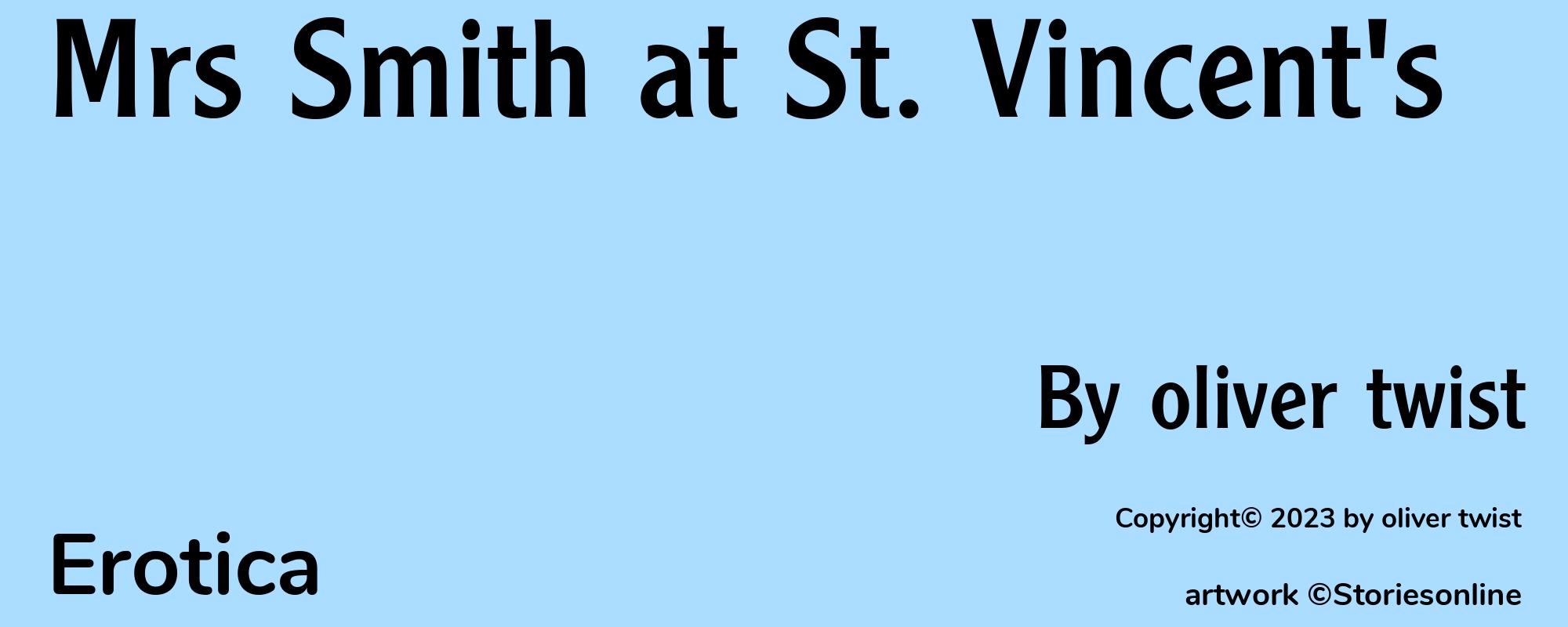 Mrs Smith at St. Vincent's - Cover