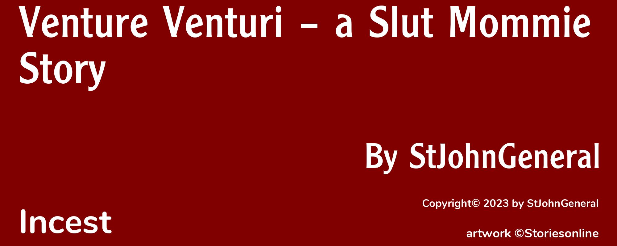 Venture Venturi – a Slut Mommie Story - Cover