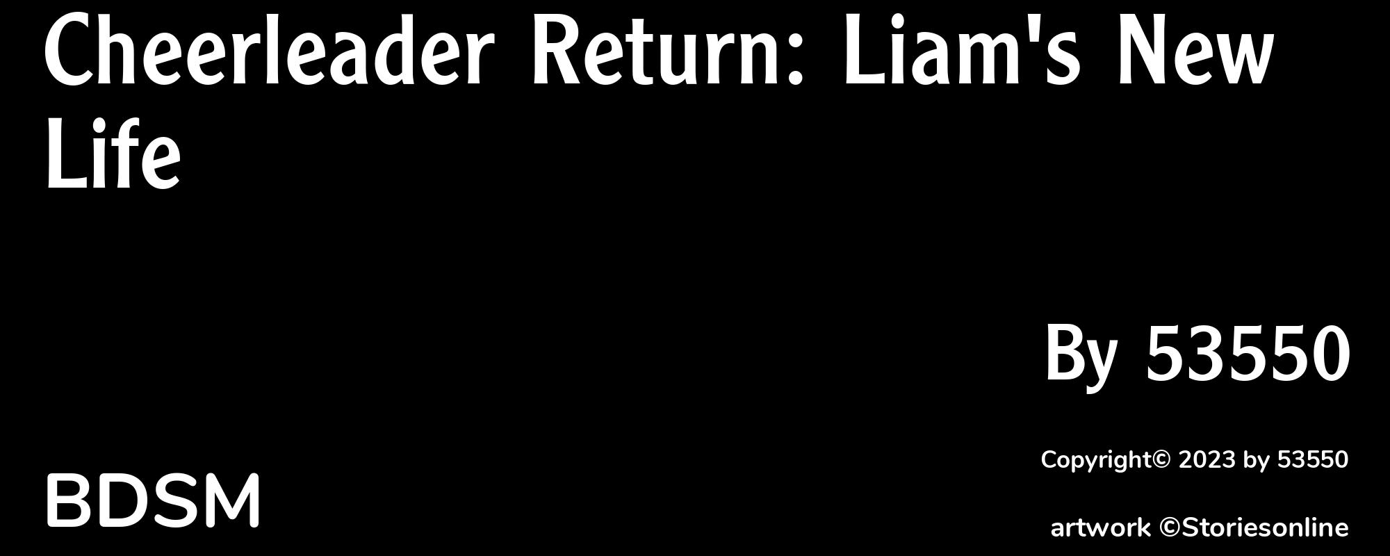 Cheerleader Return: Liam's New Life - Cover