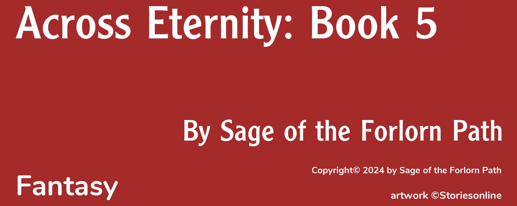 Across Eternity: Book 5 - Cover