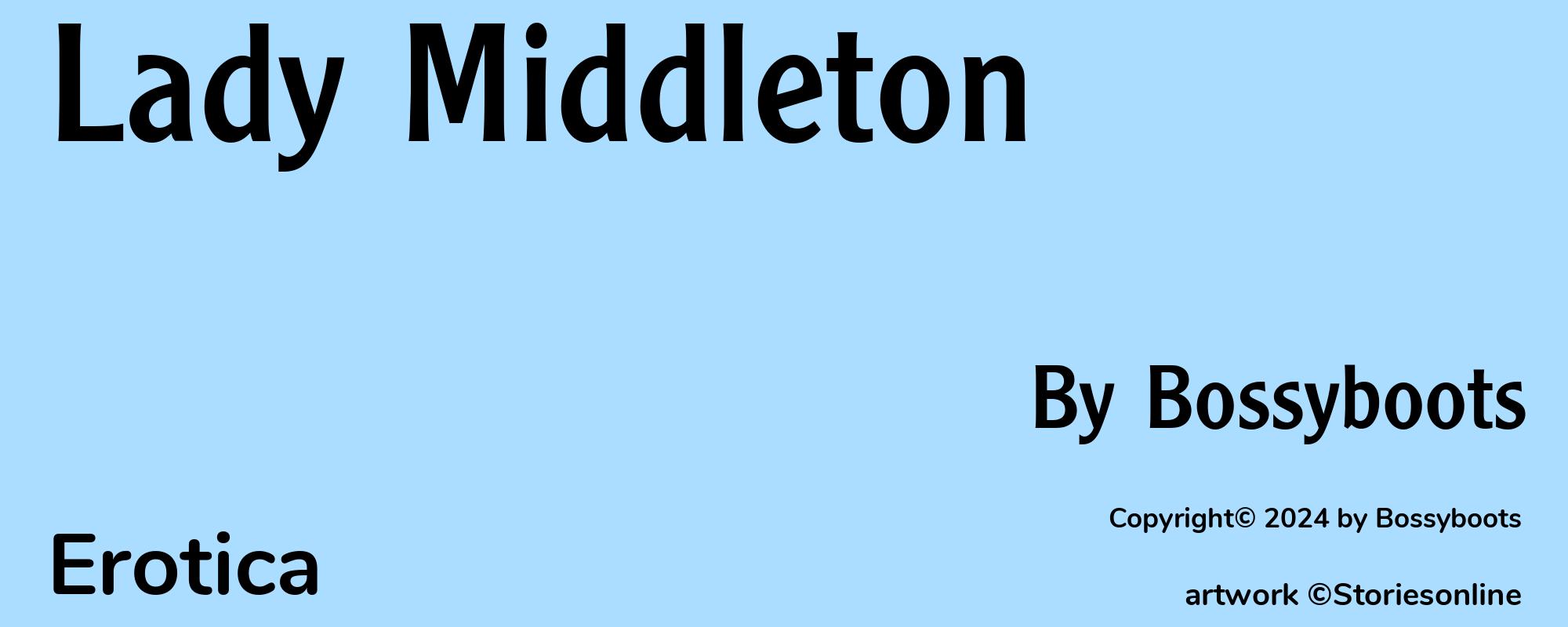 Lady Middleton - Cover