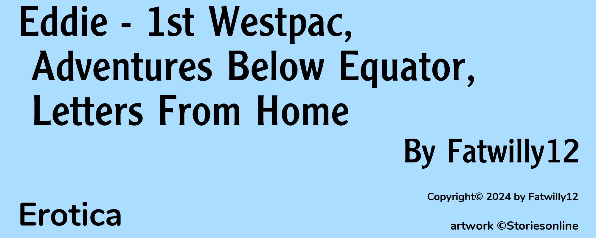 Eddie - 1st Westpac, Adventures Below Equator, Letters From Home - Cover