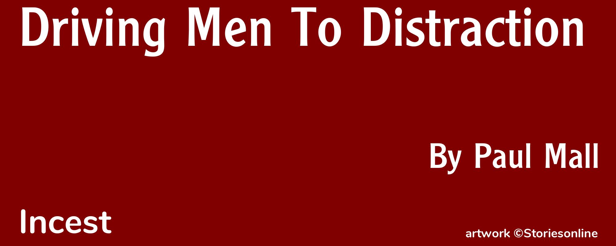 Driving Men To Distraction - Cover