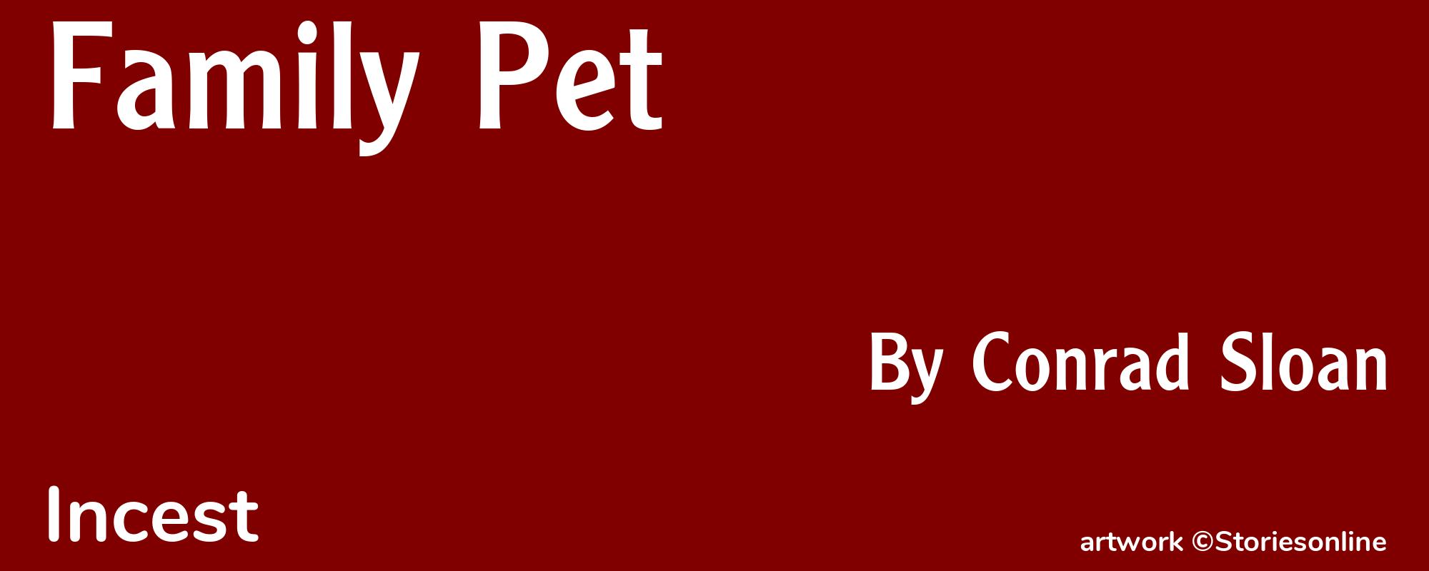 Family Pet - Cover