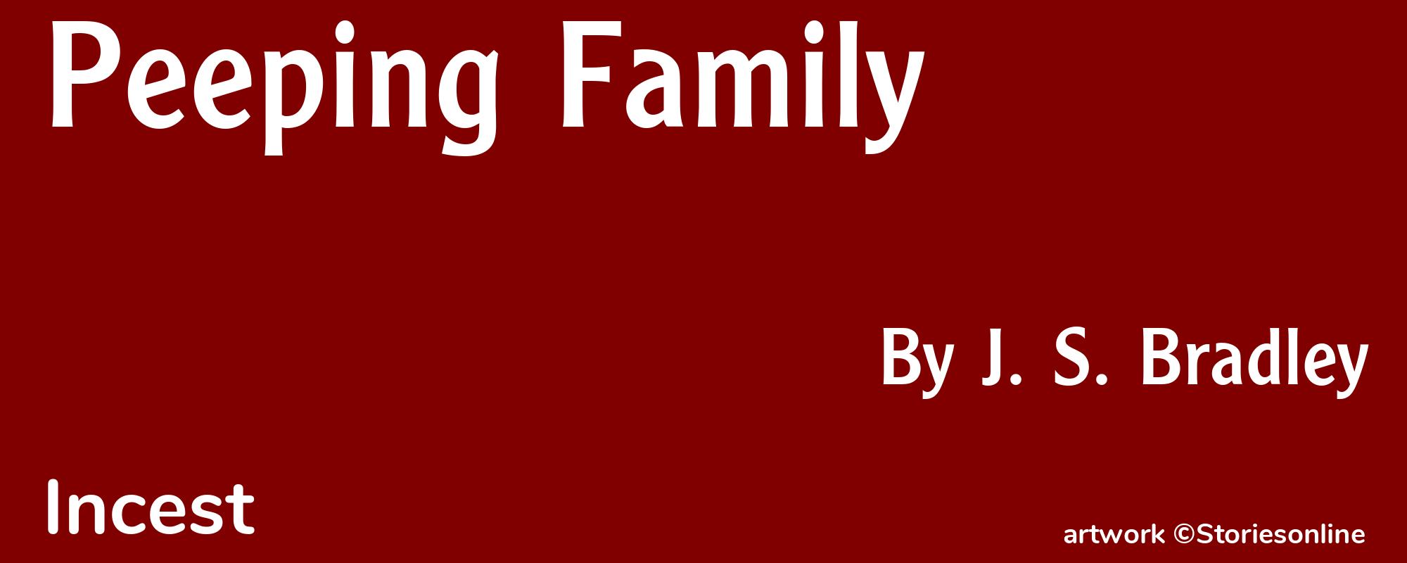 Peeping Family - Cover