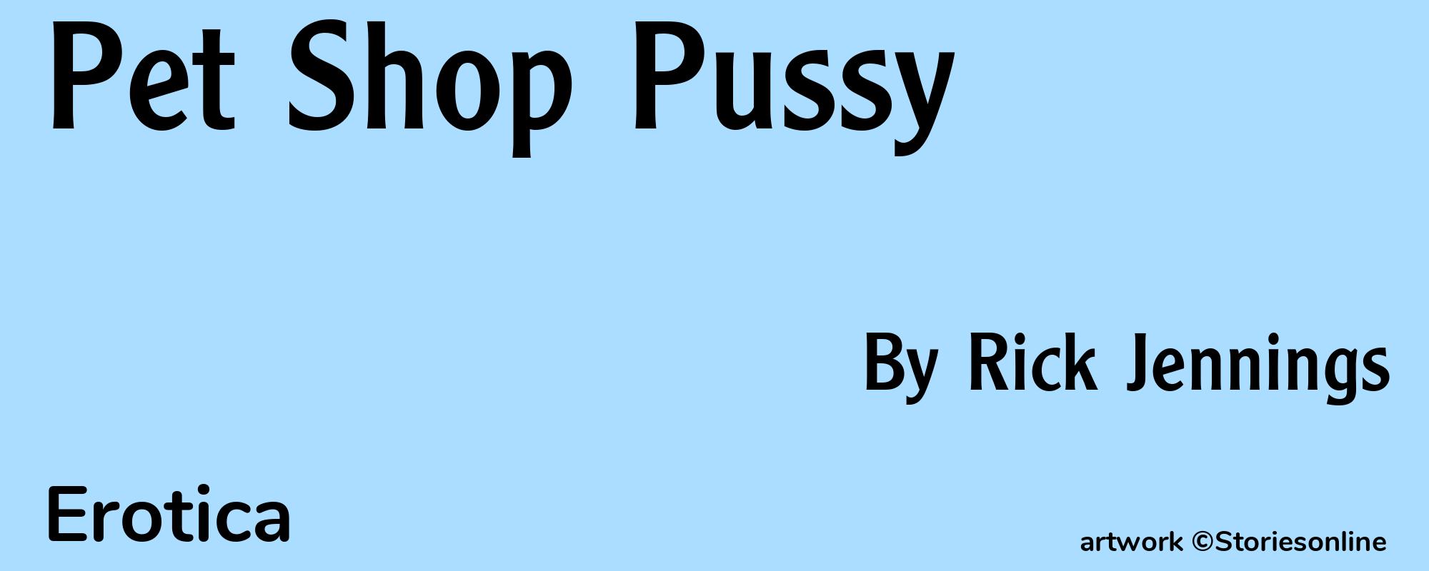 Pet Shop Pussy - Cover