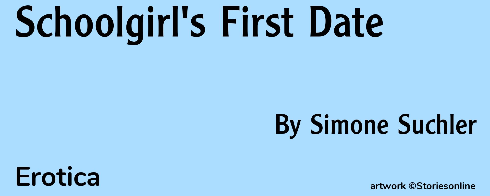 Schoolgirl's First Date - Cover