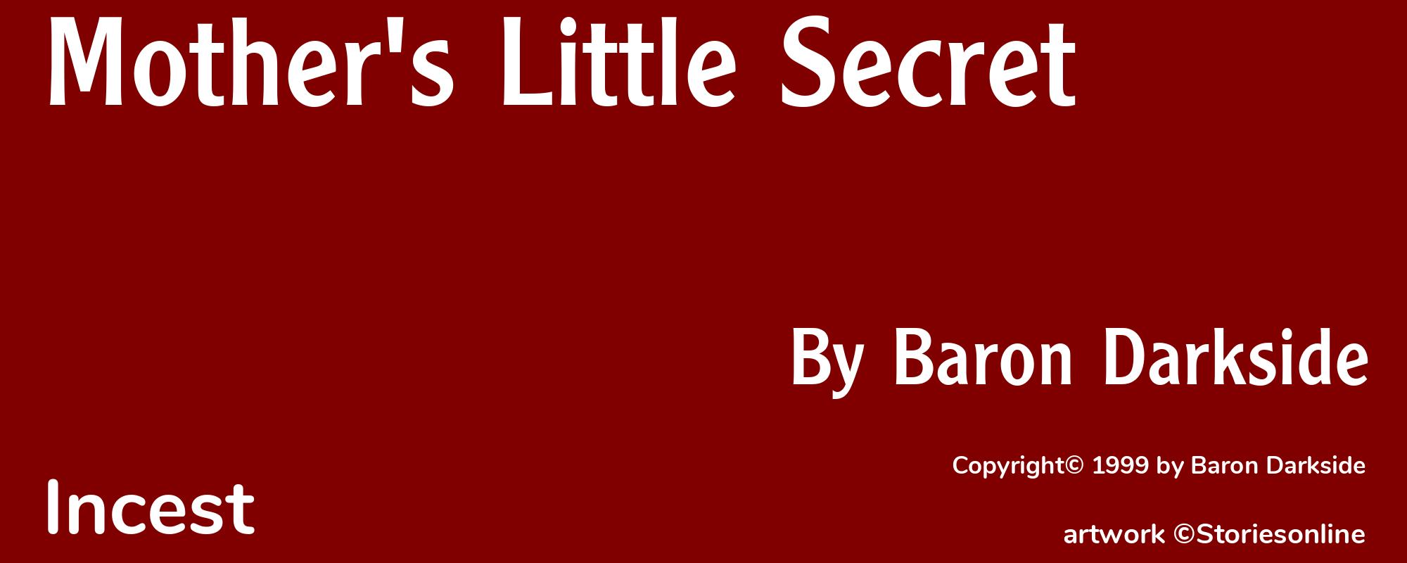 Mother's Little Secret - Cover