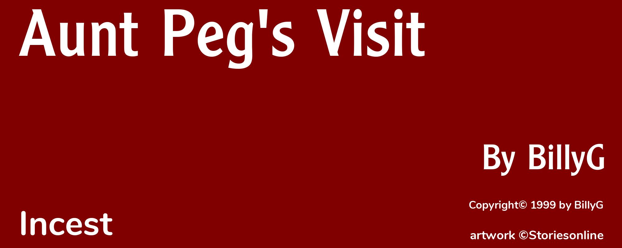 Aunt Peg's Visit - Cover
