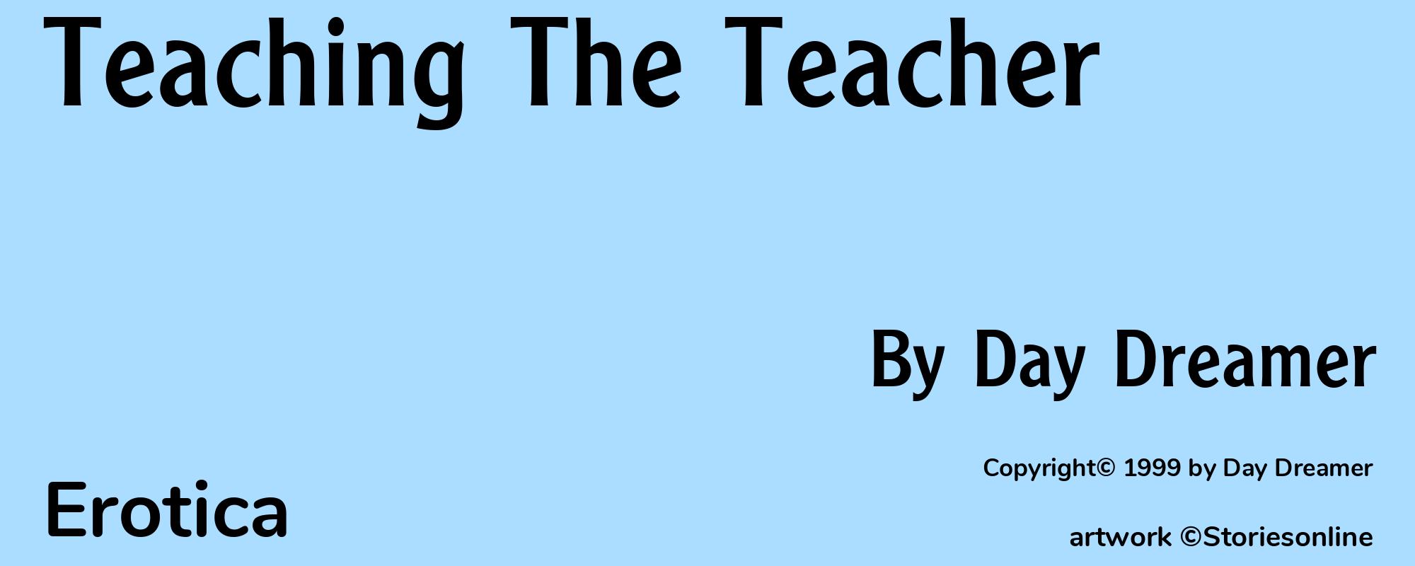 Teaching The Teacher - Cover
