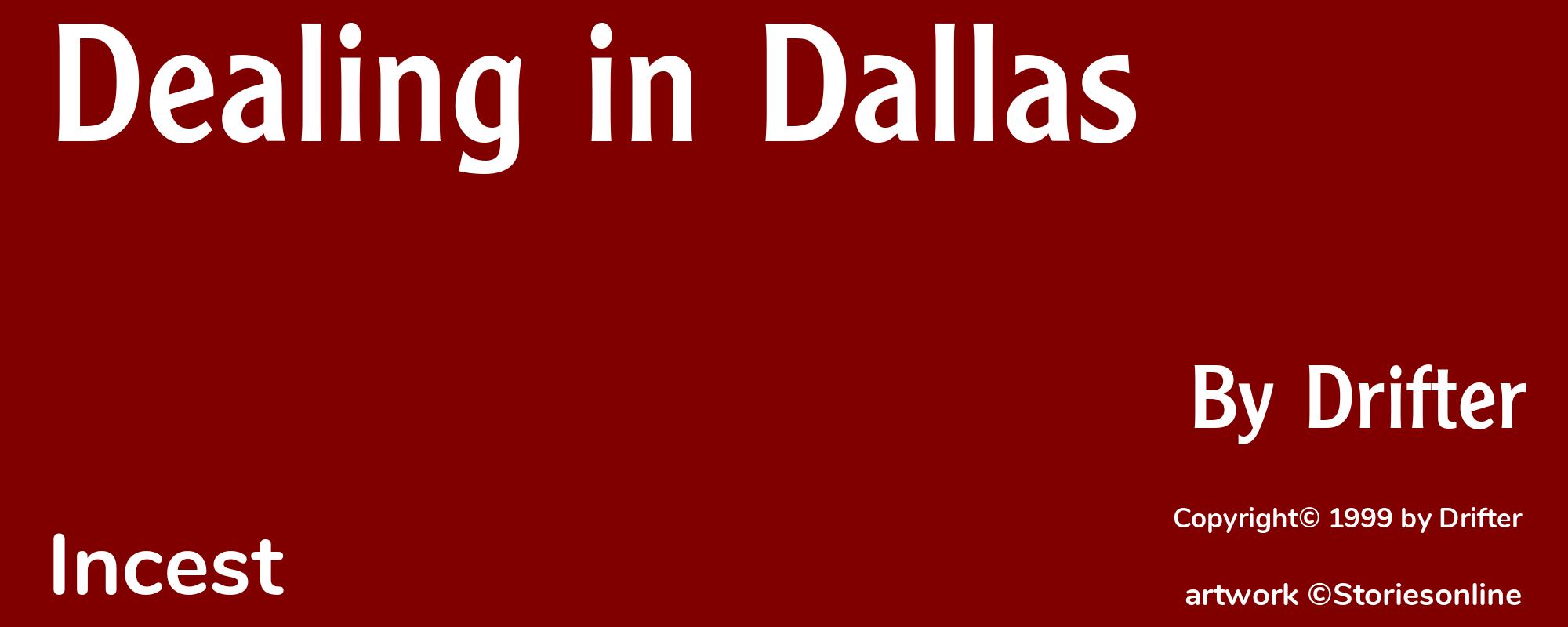 Dealing in Dallas - Cover