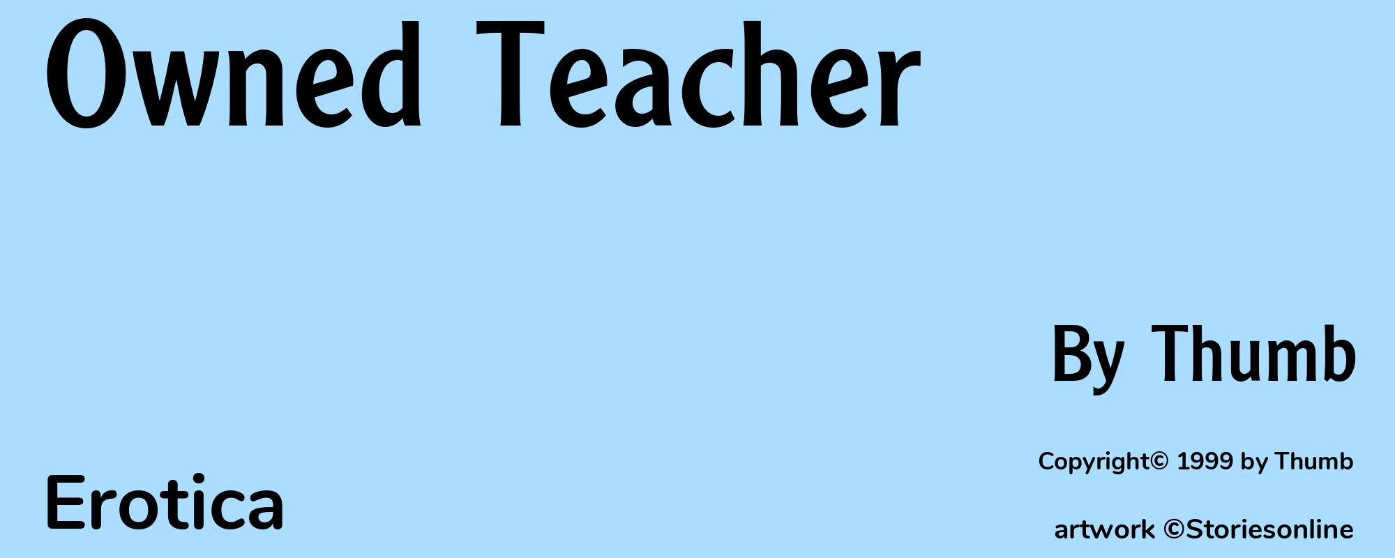 Owned Teacher - Cover