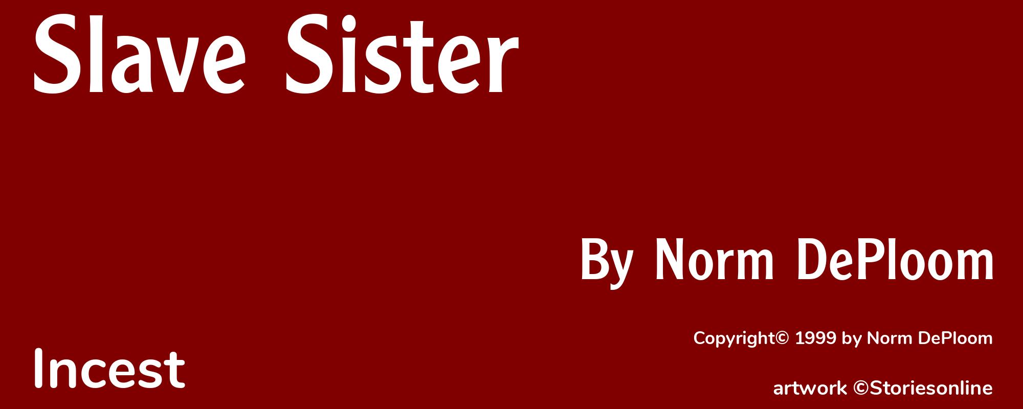 Slave Sister - Cover
