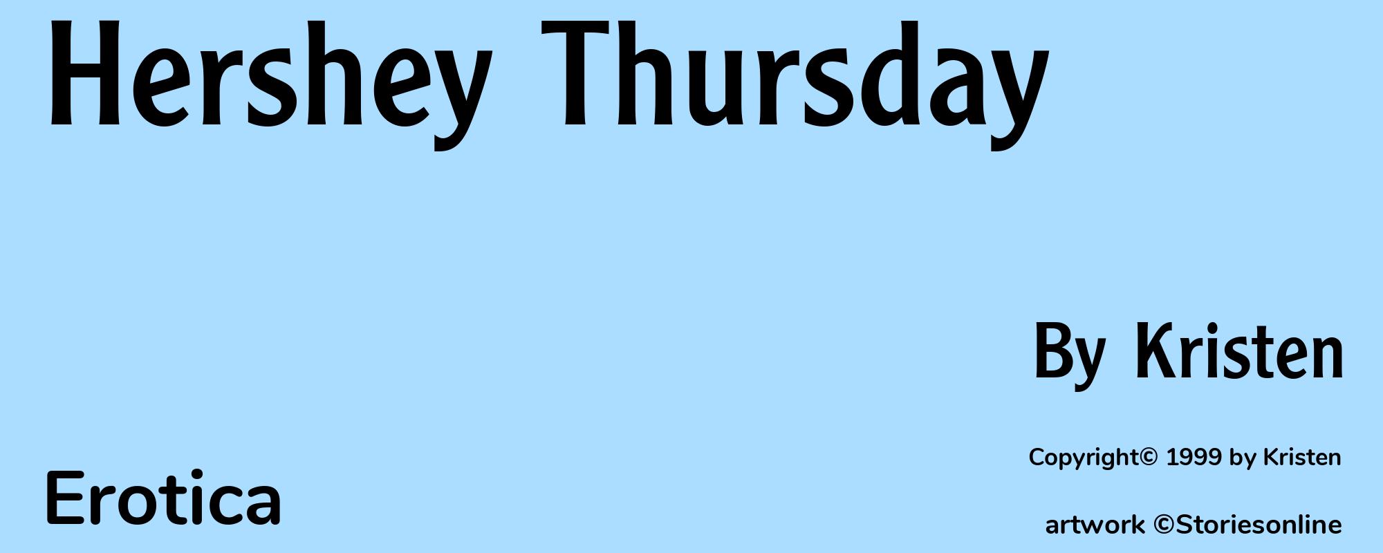 Hershey Thursday - Cover