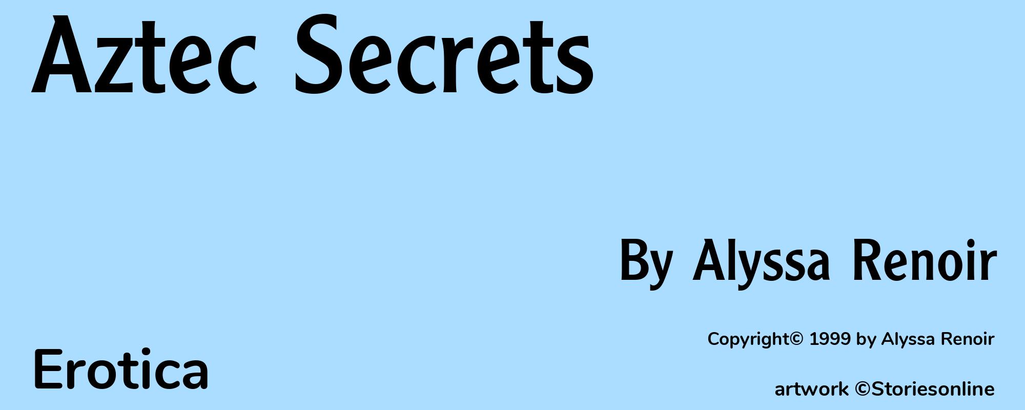Aztec Secrets - Cover