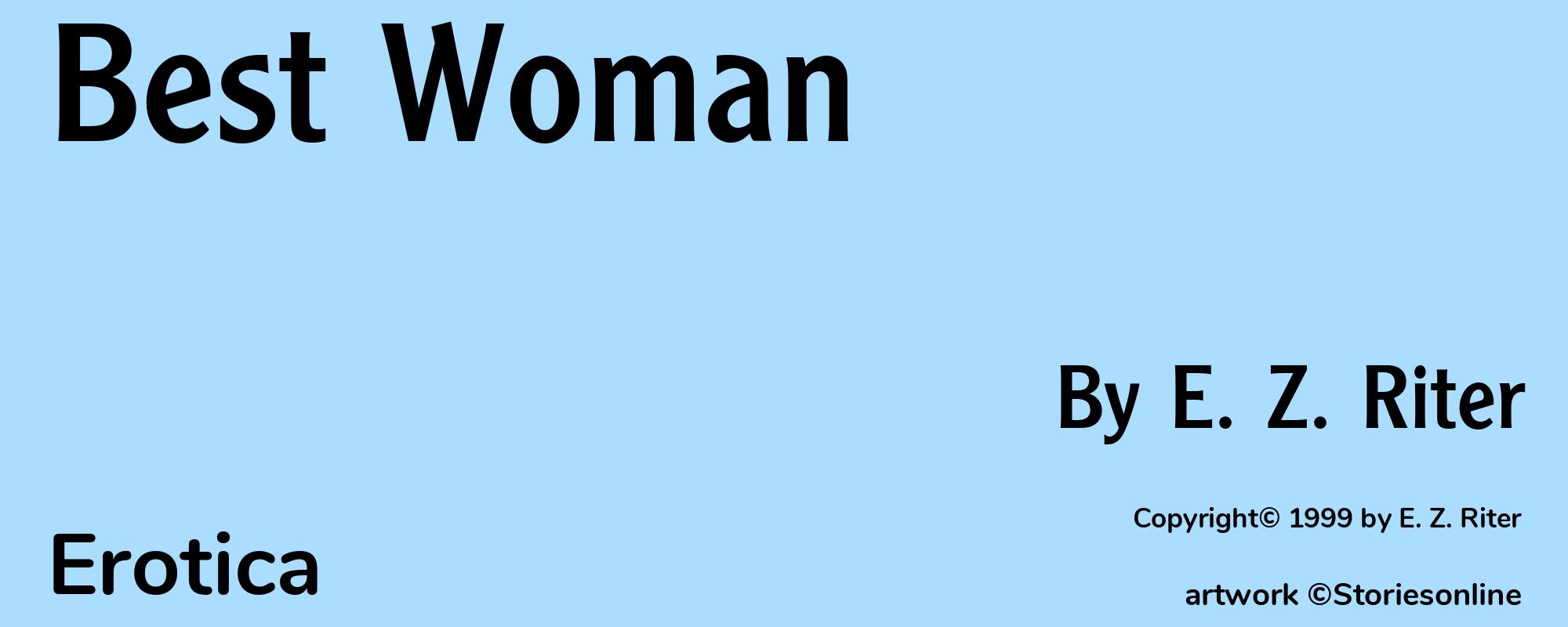 Best Woman - Cover