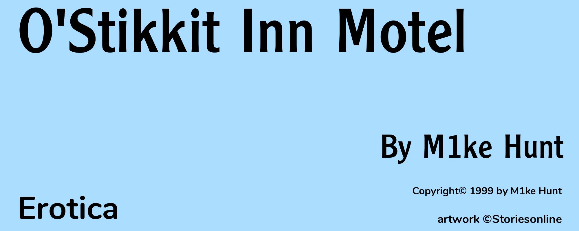 O'Stikkit Inn Motel - Cover