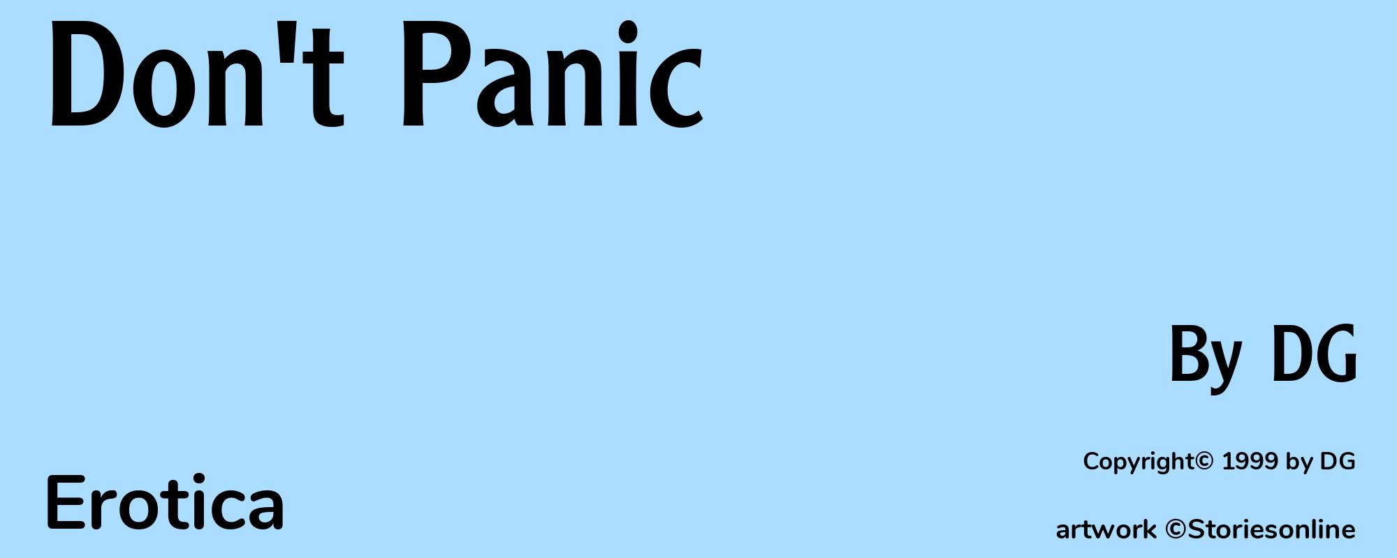 Don't Panic - Cover