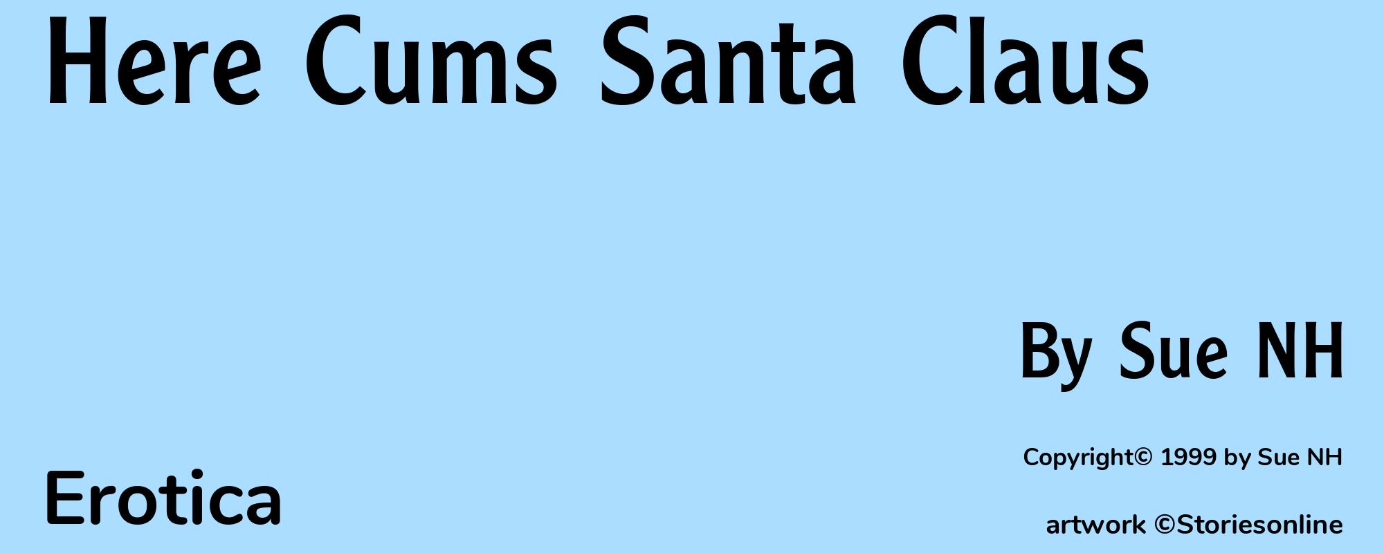 Here Cums Santa Claus - Cover