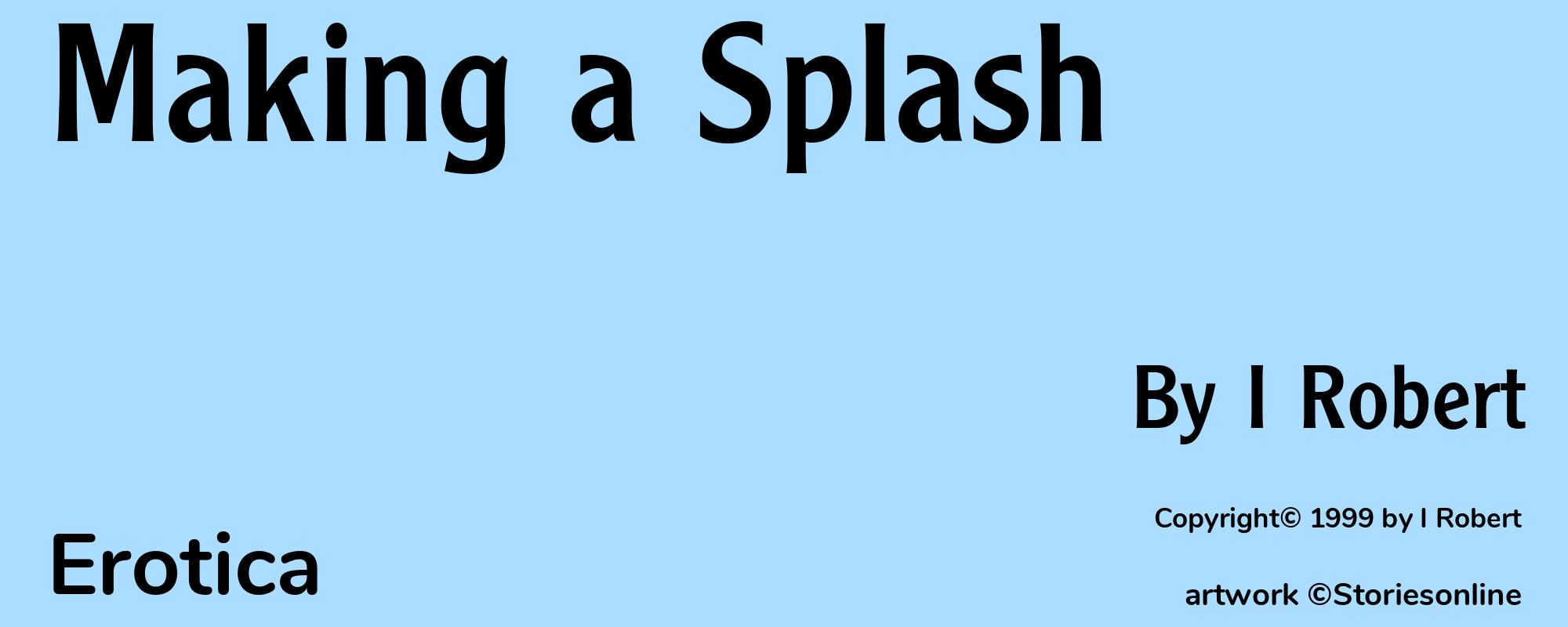 Making a Splash - Cover
