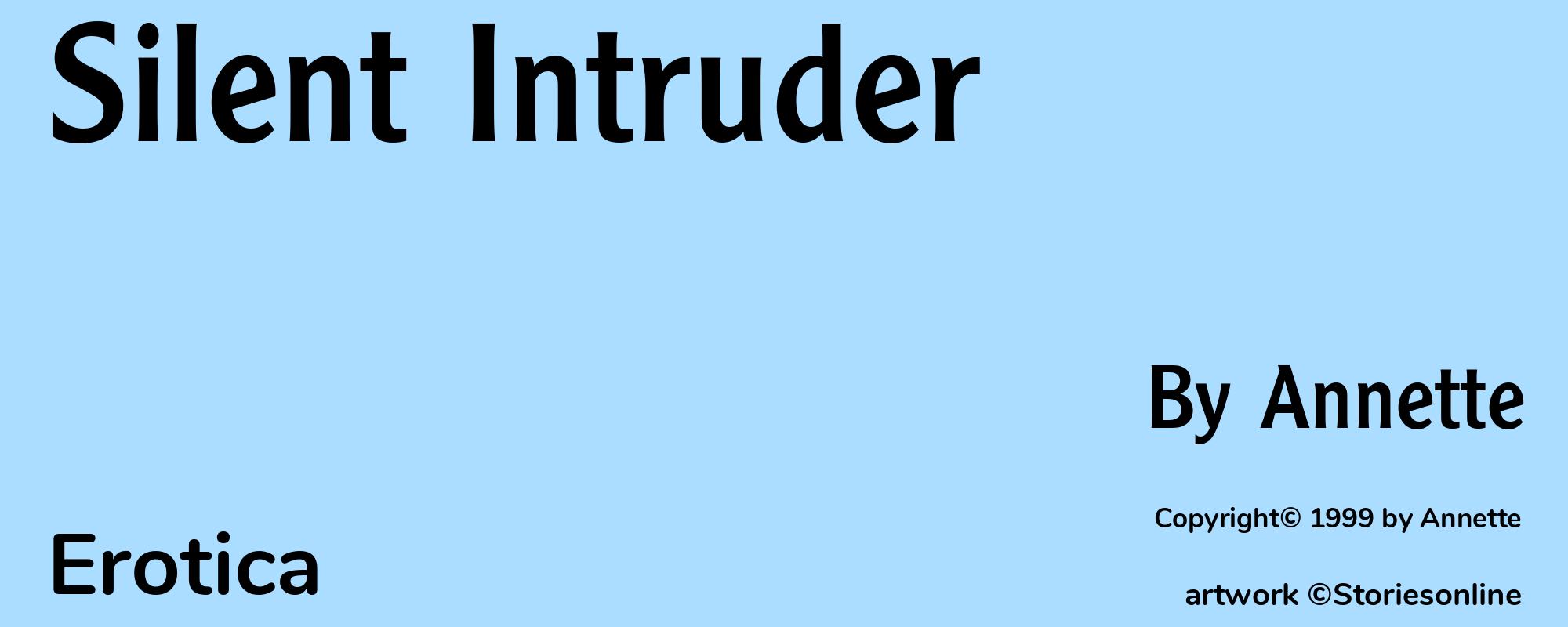 Silent Intruder - Cover