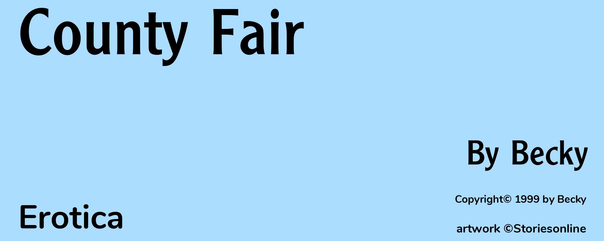 County Fair - Cover