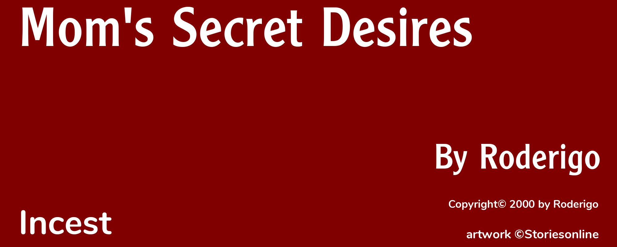 Mom's Secret Desires - Cover