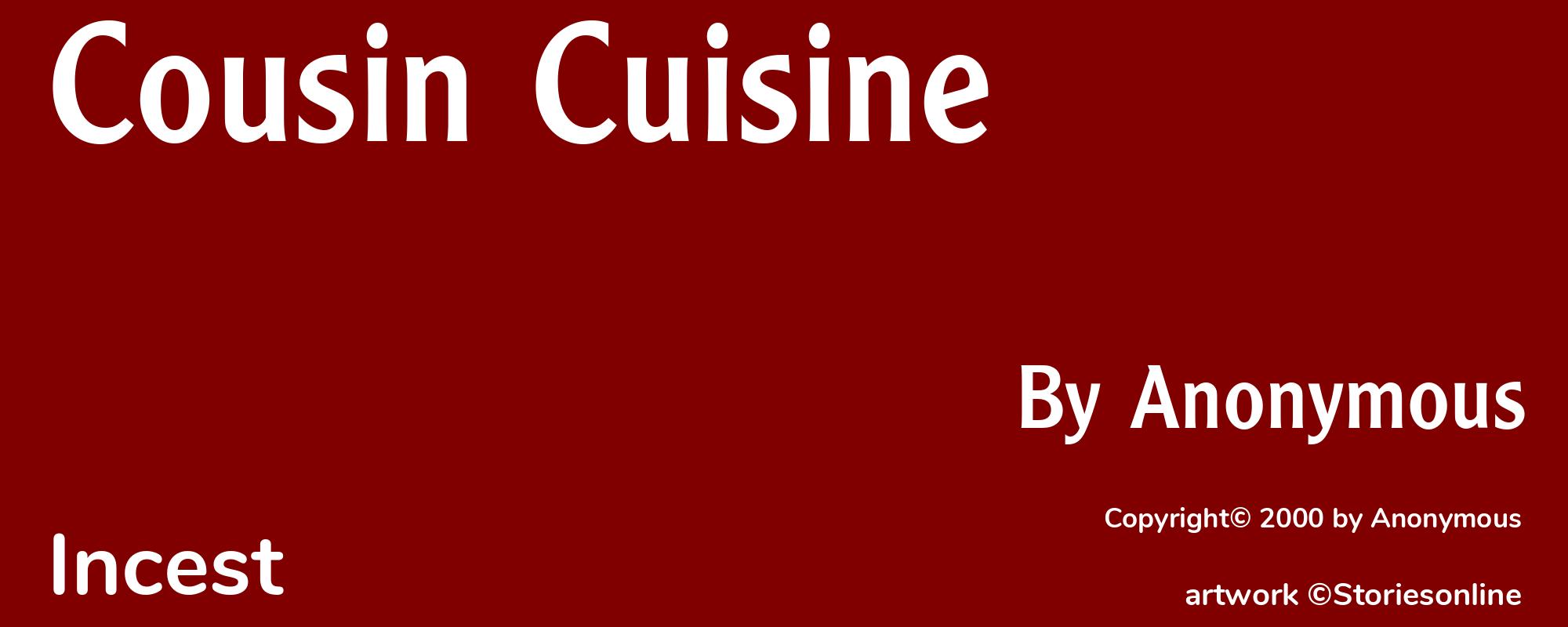 Cousin Cuisine - Cover