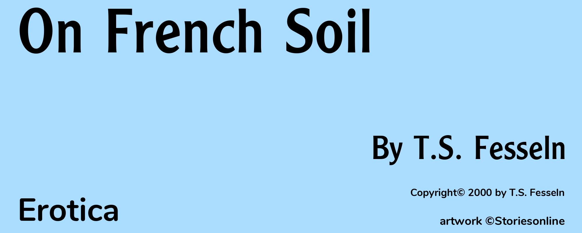 On French Soil - Cover
