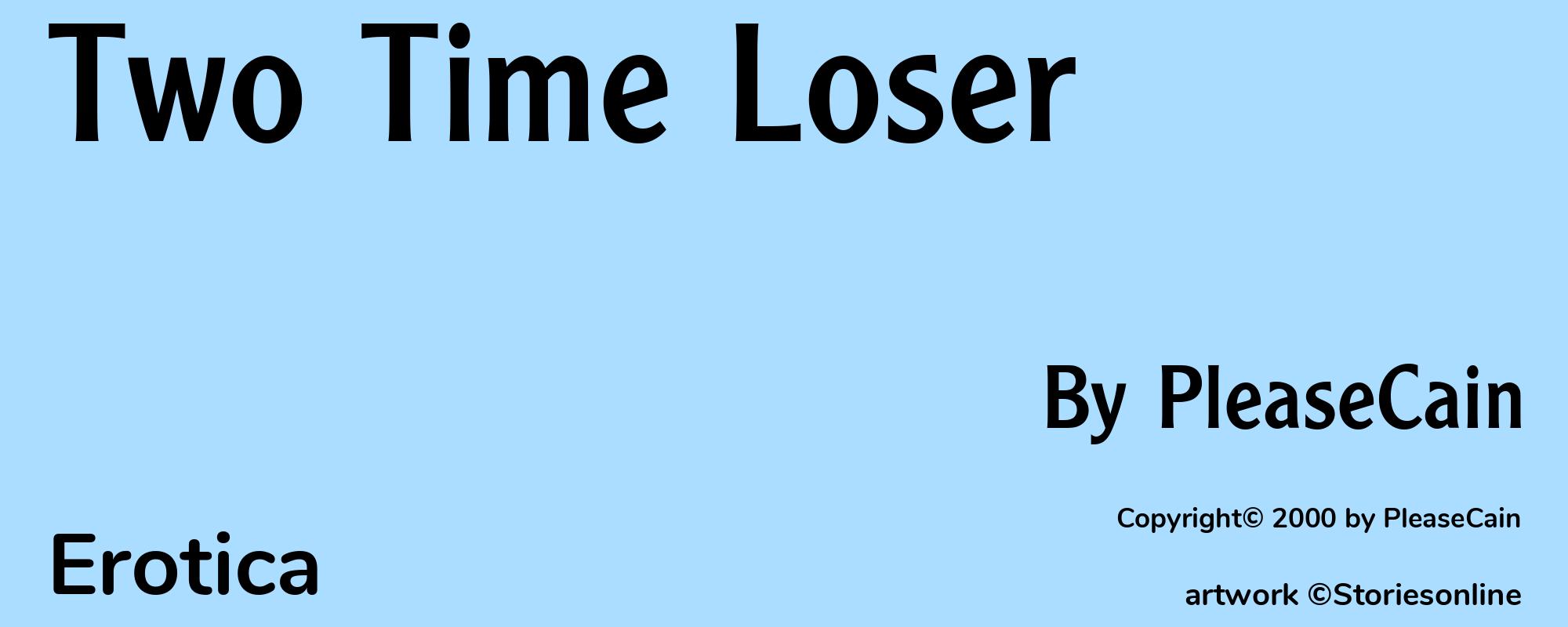 Two Time Loser - Cover