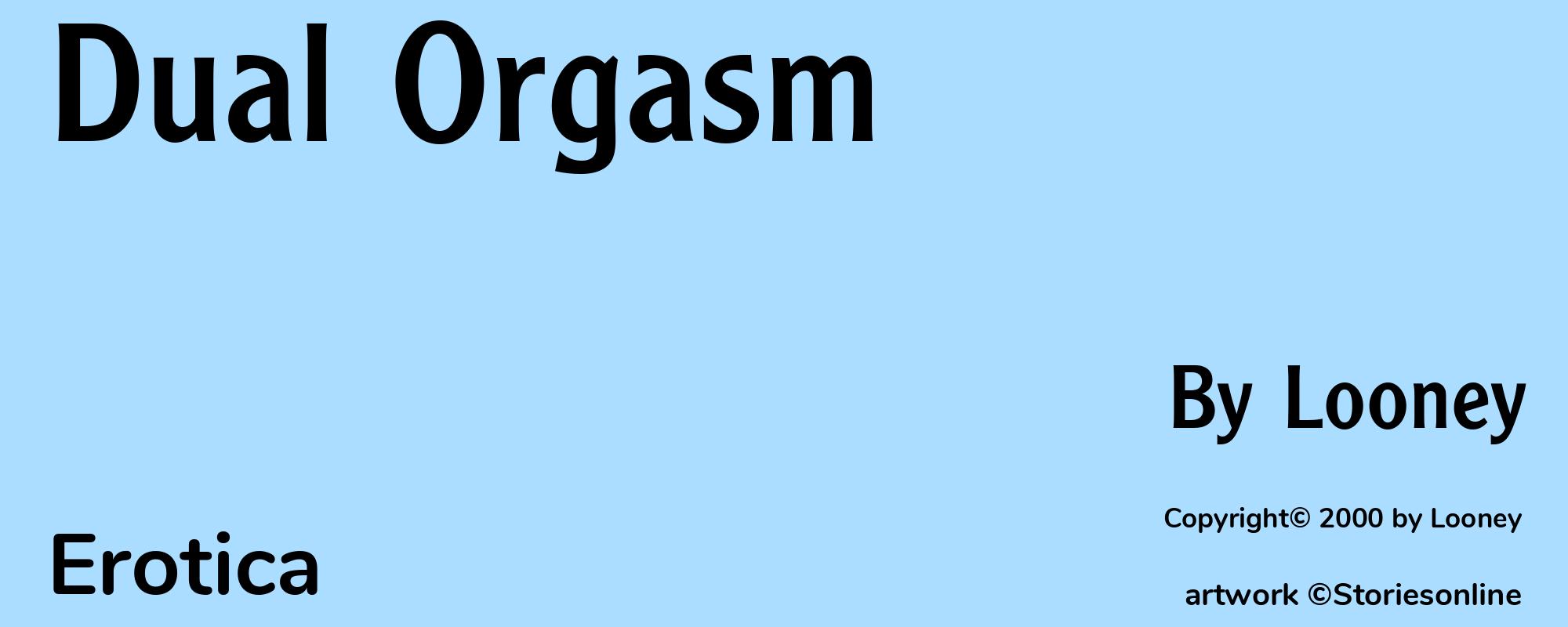 Dual Orgasm - Cover