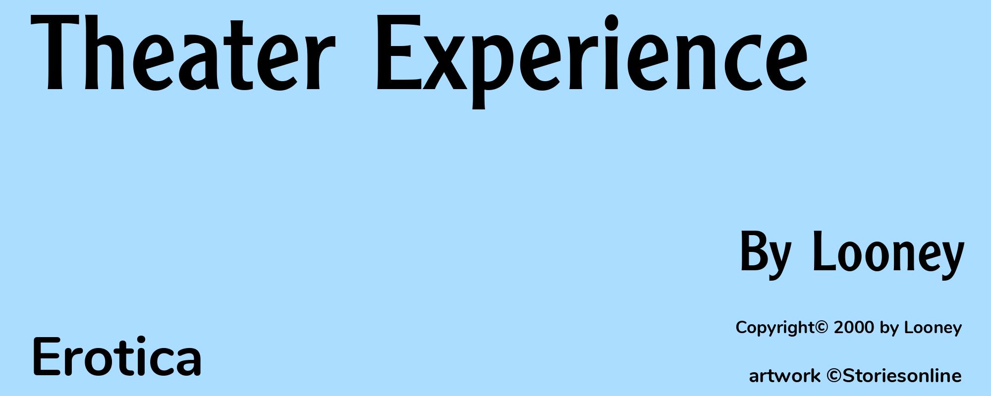 Theater Experience - Cover
