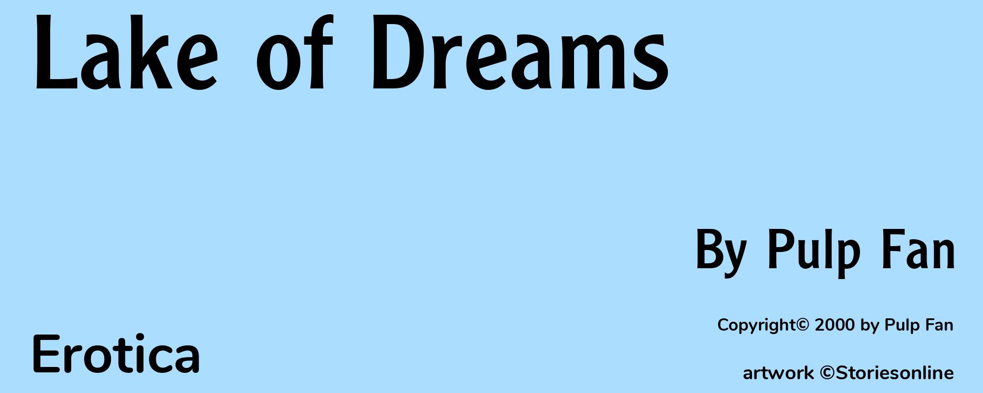 Lake of Dreams - Cover