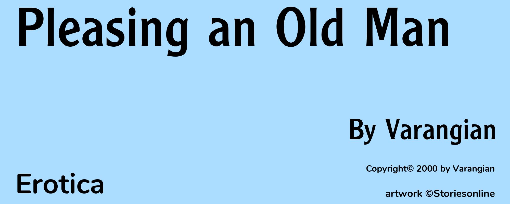 Pleasing an Old Man - Cover