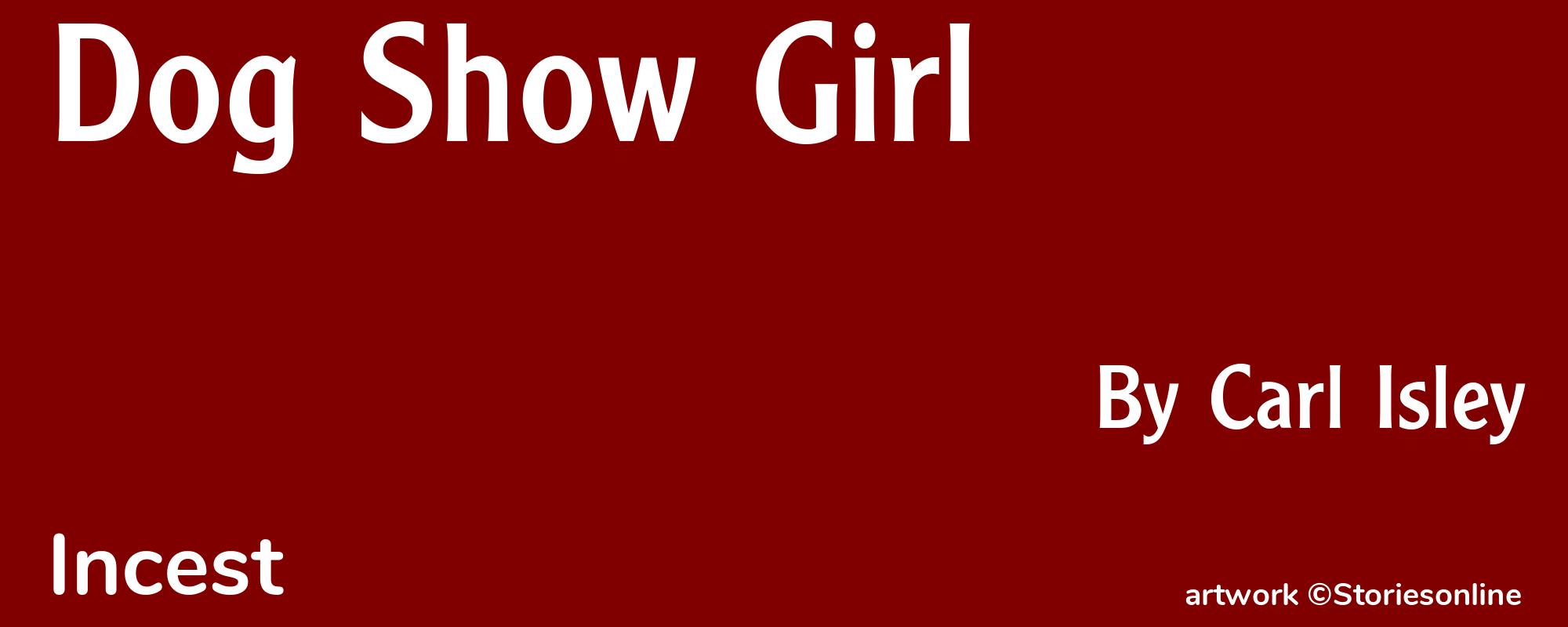 Dog Show Girl - Cover