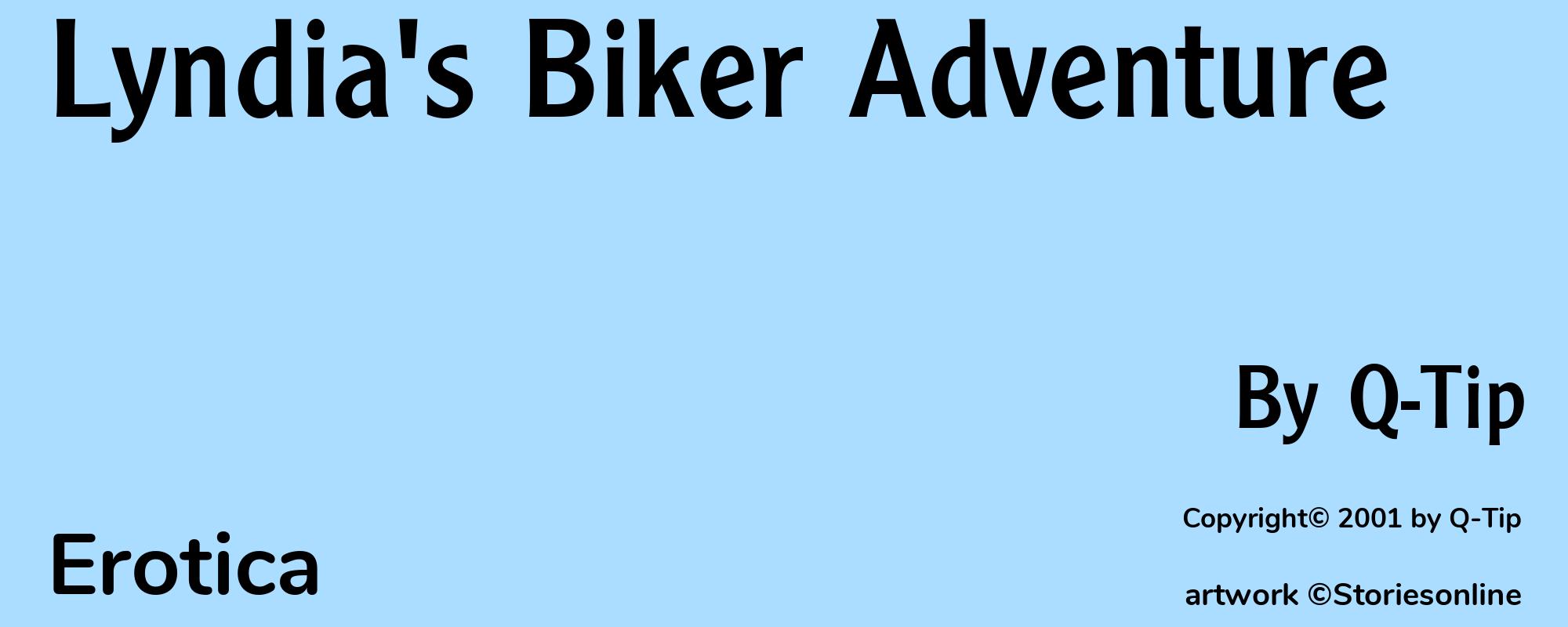 Lyndia's Biker Adventure - Cover