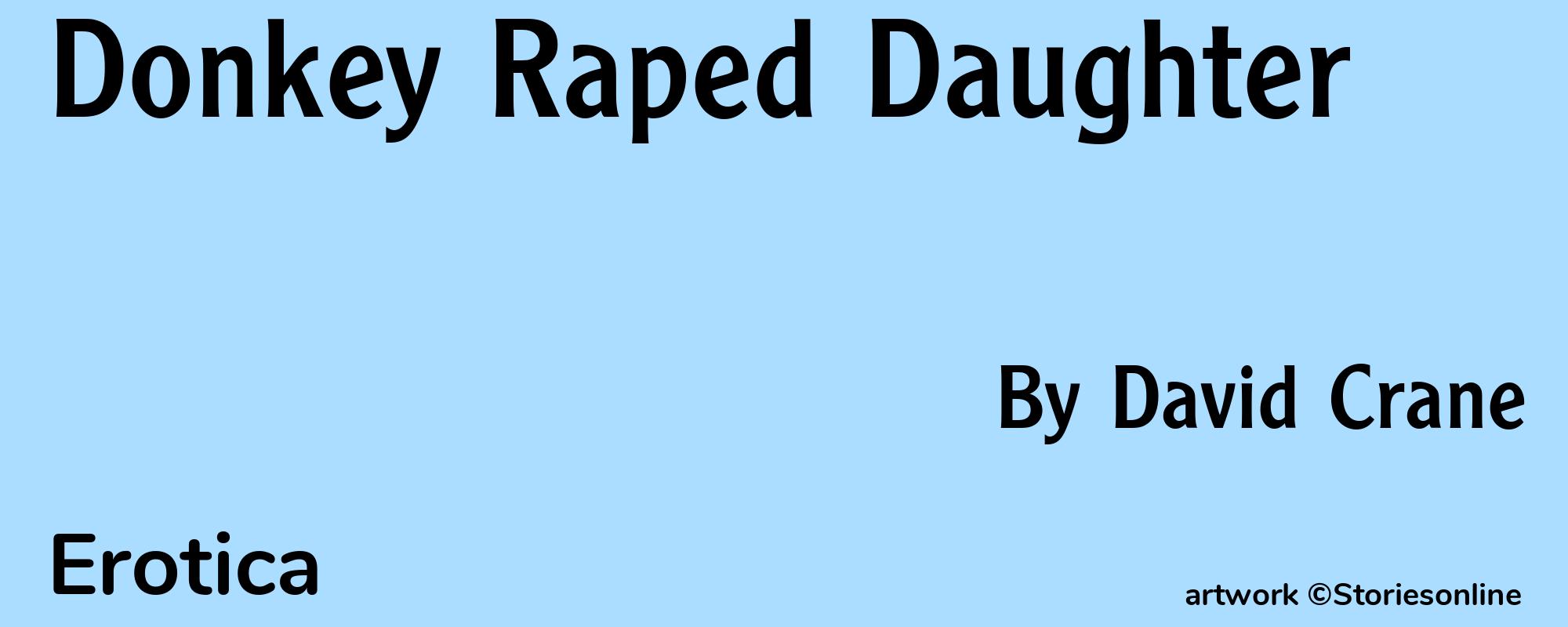 Donkey Raped Daughter - Cover