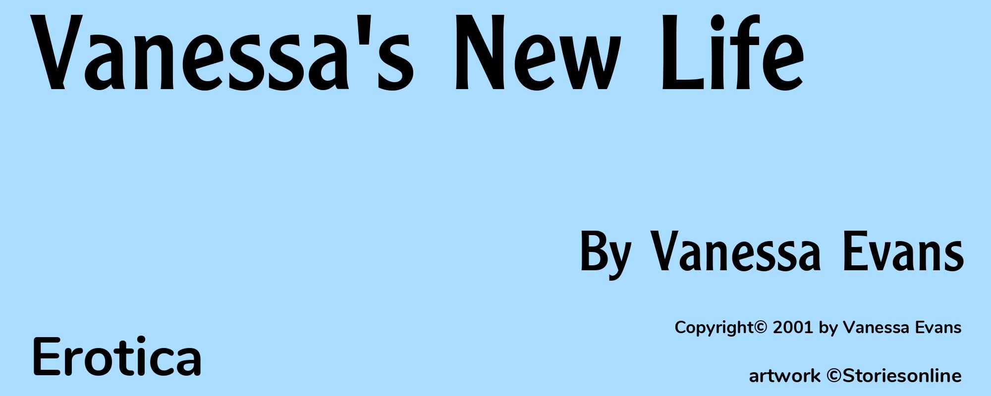 Vanessa's New Life - Cover
